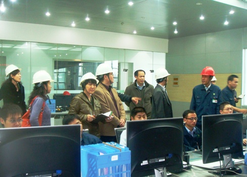 北京首钢专家旅行考察海宁项目