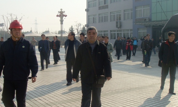 垃圾焚烧行业专家代表旅行海宁项目