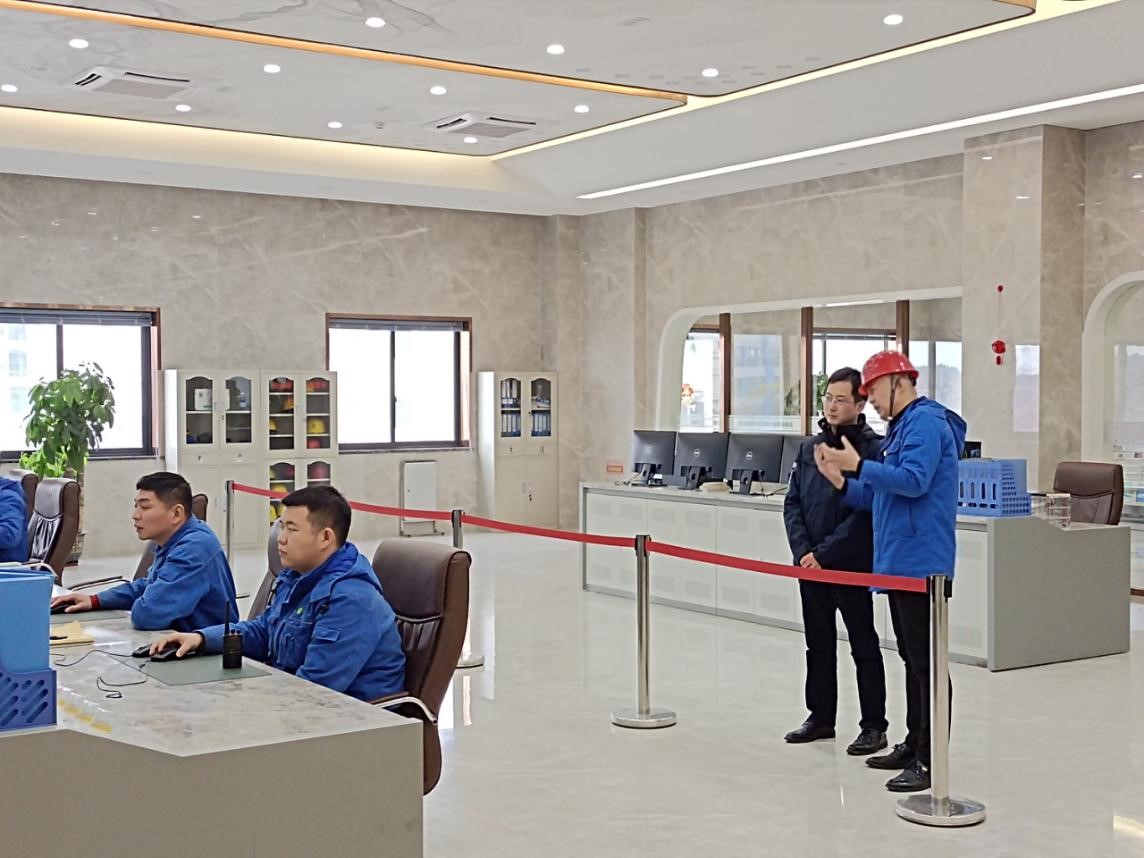 征途国际官网集团向导到下属项目公司开展新春慰问