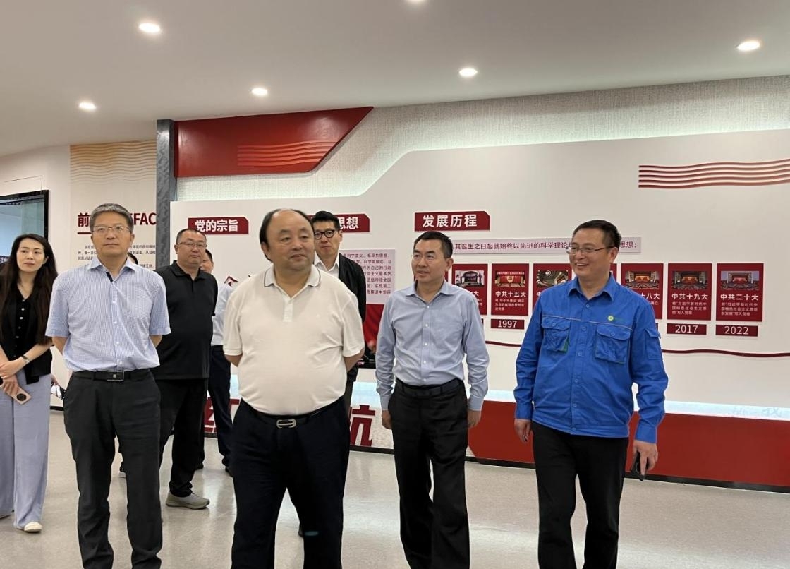 北京国资公司党委书记、董事长岳鹏调研征途国际官网海宁扩建项目